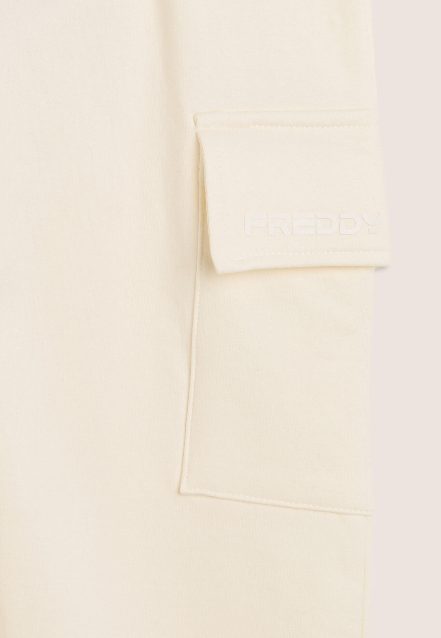 Pantaloni con tasche cargo bambina in cotone elasticizzato 3/3