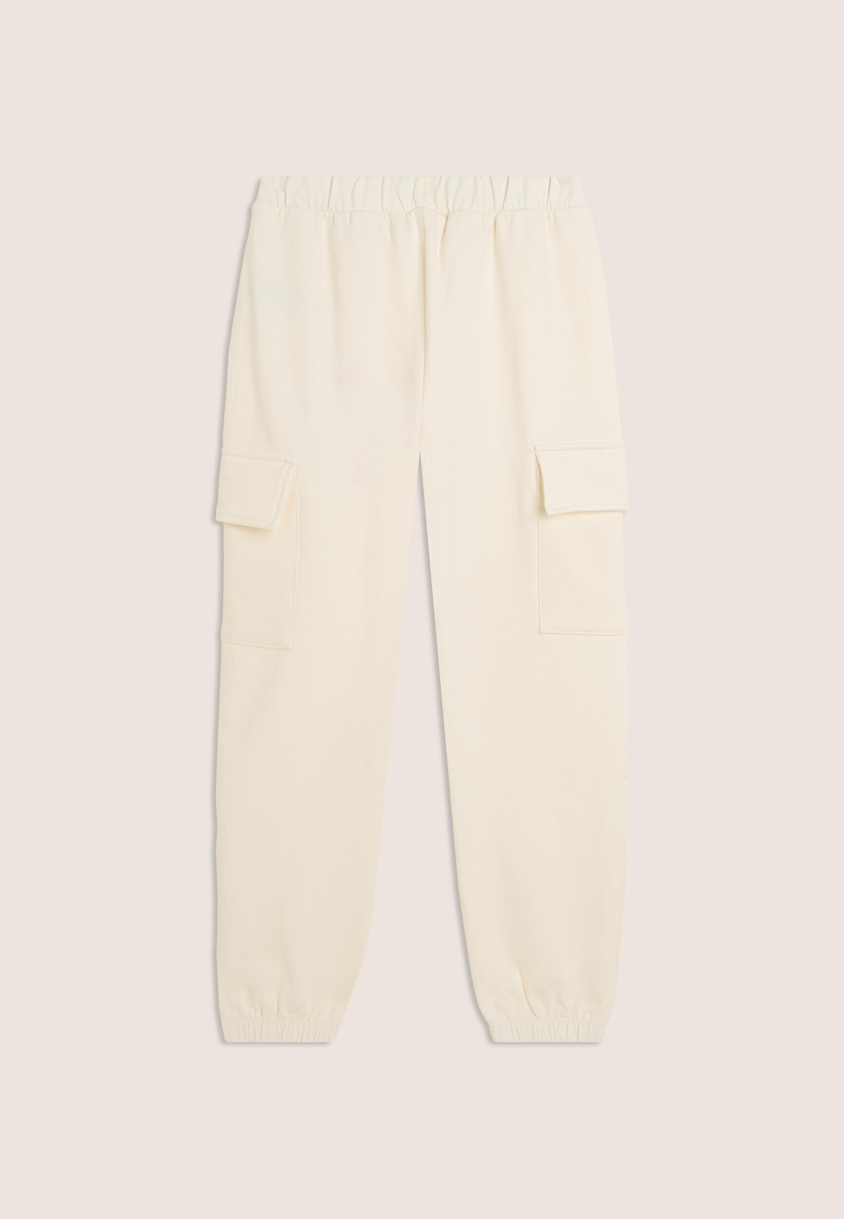 Pantaloni con tasche cargo bambina in cotone elasticizzato 2/3