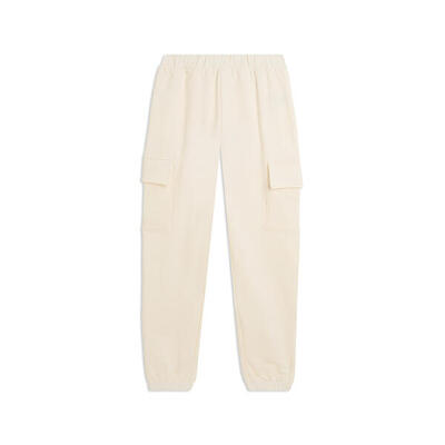 Pantaloni con tasche cargo bambina in cotone elasticizzato