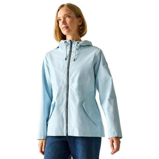 Veste Imperméable À Capuche BAYLETTA Femme (Blanc Ciel)