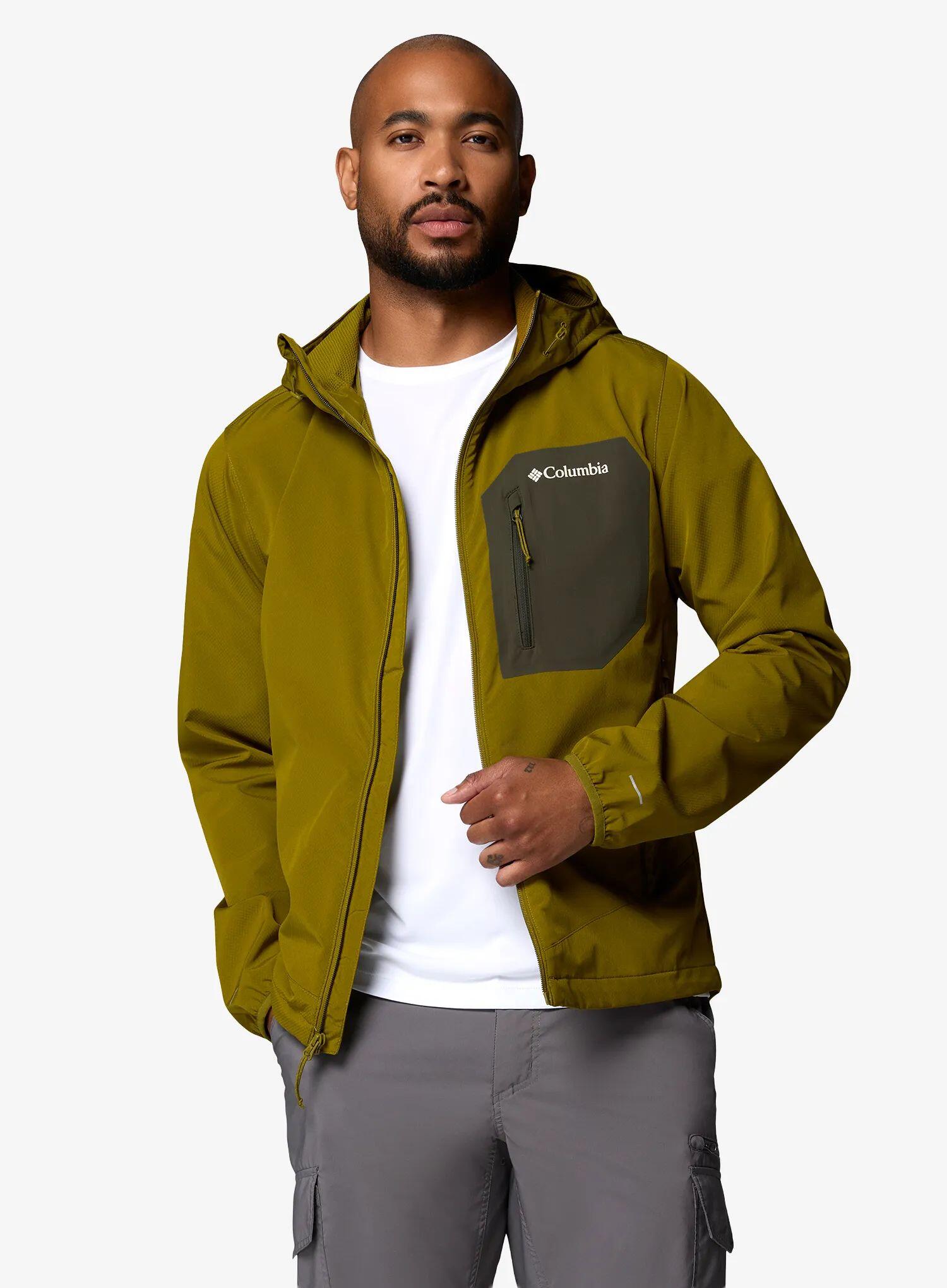Kurtka softshell męska Columbia Tall Heights III Hooded Softshell