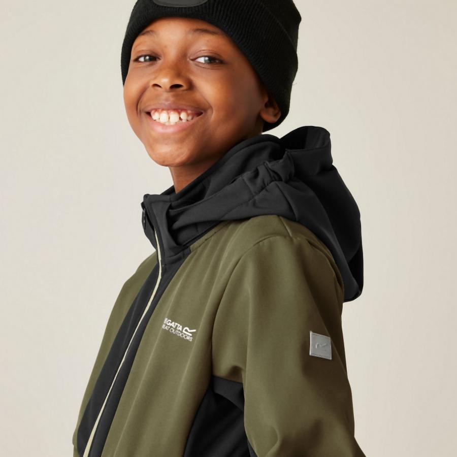 Veste imperméable softshell enfant Regatta Haydenbury 6/7