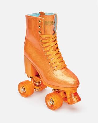 Impala marawa skate met hoge hak - marawa sparkle orange