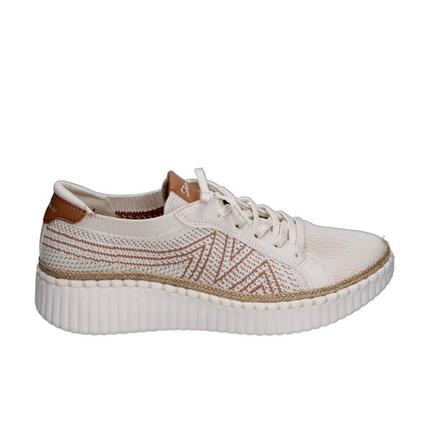 Zapatillas Skechers Wilshire Blvd - Bellevue, Beige, Mujer