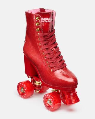 Impala marawa skate met hoge hak - marawa sparkle orange