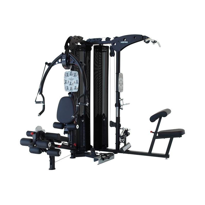 Inspire Multi-gym M5 - twee gewichtstapels - zwart