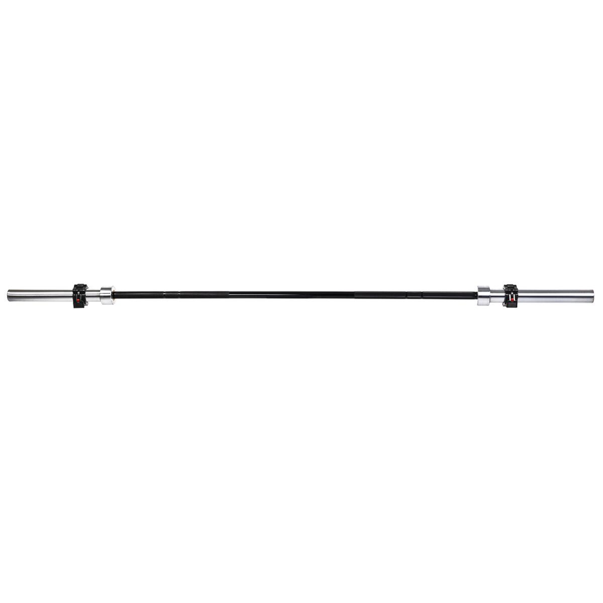 Hms Premium - Haltère Olympique 2200mm Gcf700 + Pince Zg1000 Noir Hms Premium - Barre D'Haltérophilie - Gris|noir - 20 Kg - Decathlon