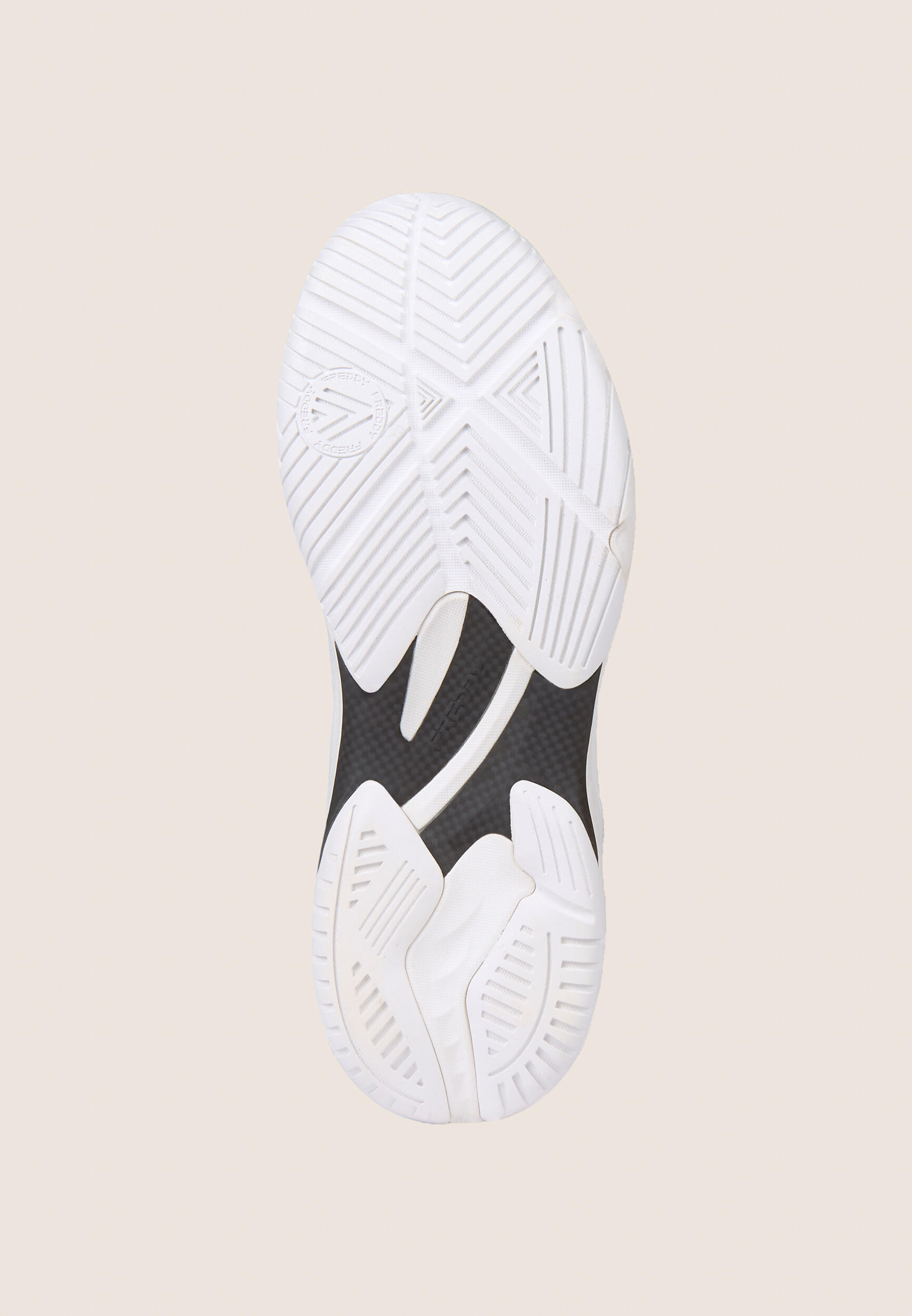 Chaussures techniques de volley-ball et de padel avec semelle Grip et semelle in 2/4