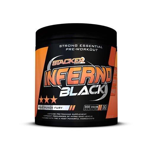 Stacker2 - Stacker2 Inferno Black (30 Serv) Orange Overdrive - Pré-entraînement - Pre-workout - 300 G - Decathlon