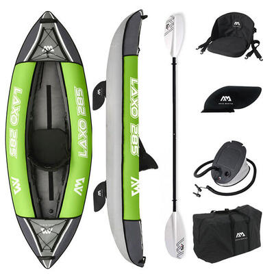 KAYAK RICREATIVO LAXO-285 1 PERSONE AQUA MARINA (285x90cm)