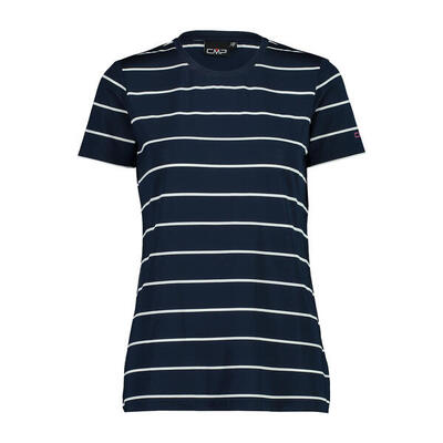 Gestreept t-shirt met ronde hals voor dames cmp