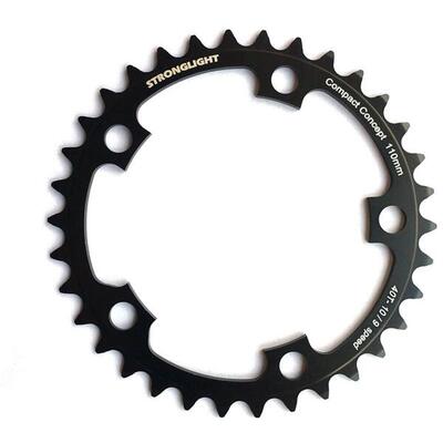 Kettingblad shimano/sram/fsa type s dural 9/10v 36t steek 110 zwart