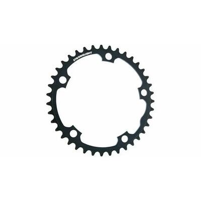 Kettingblad shimano/sram/fsa type s dural 9/10v 42t steek 130 zwart