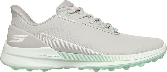 Skechers Golf Pure SI, Zapatos de Golf para Mujer, Gris Claro 2/6