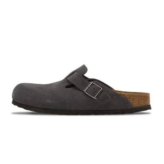 Chausson slipper Birkenstock Boston Suede Birkenstock
