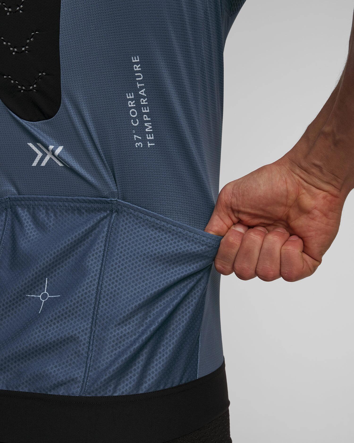 Maillot de manga corta X-Bionic CoreFusion Aero Azul Hombre 4/6