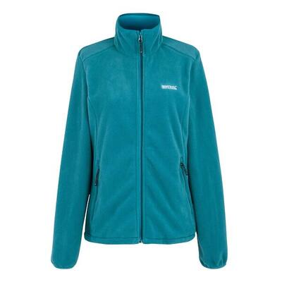 Fleece wandelen dames hoge kraag ritszakken floreo iv