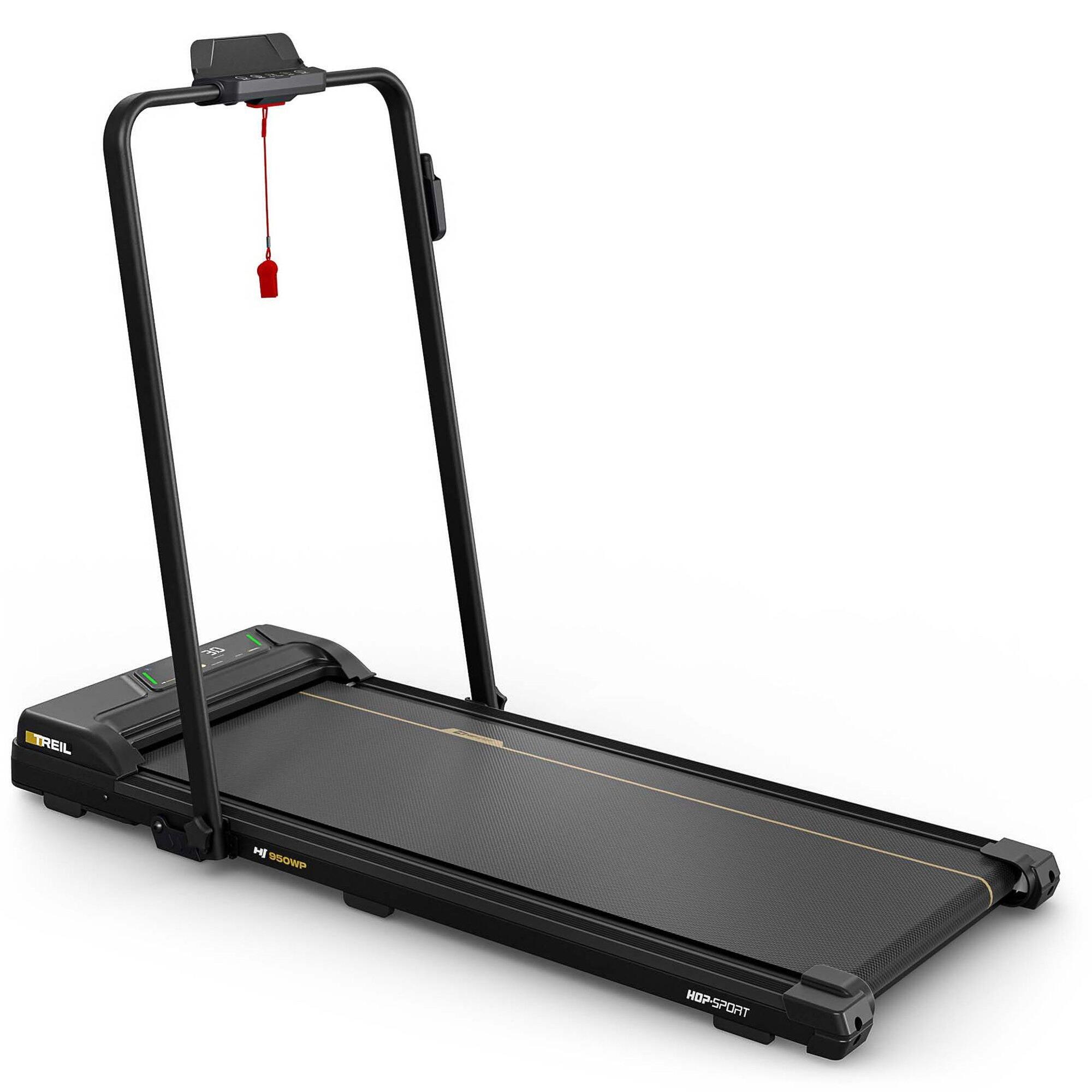 HOP-SPORT Elektrický běžecký pás skládací domácí Treil