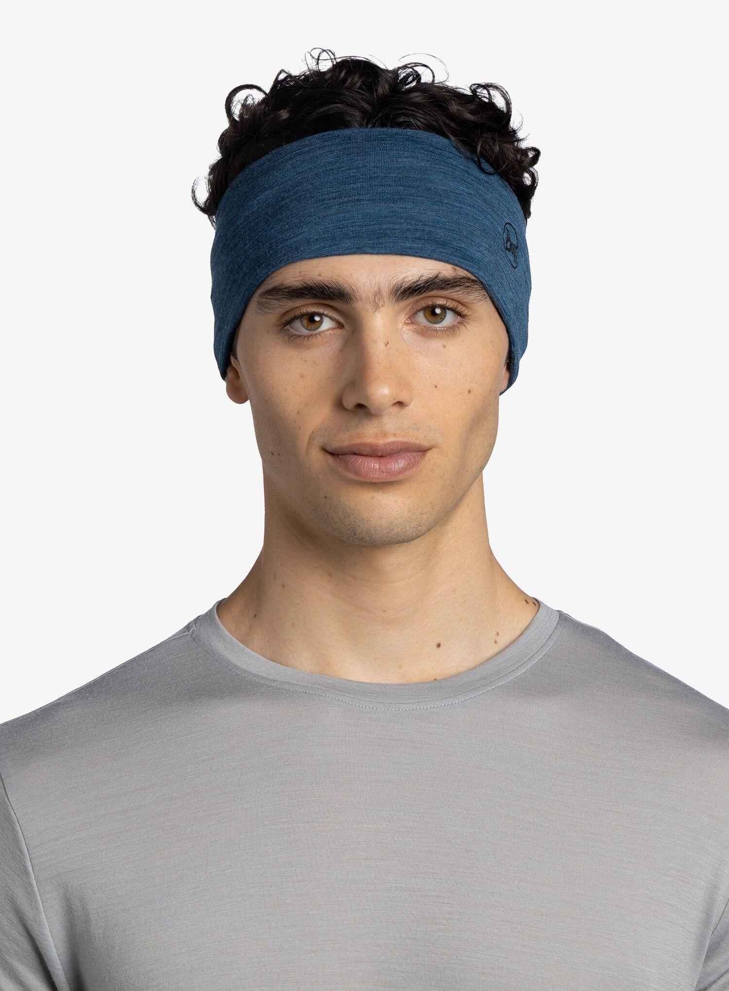 Cinta Lightweight Merino Wool Unisex Buff Azul oscuro 3/5