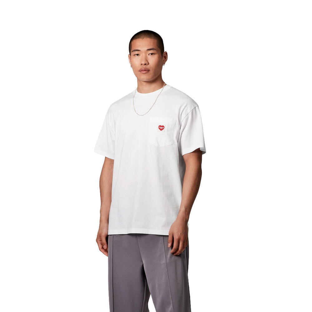 T-shirt met korte mouwen Carhartt wip model I032128-WHT voor mannen 3/4