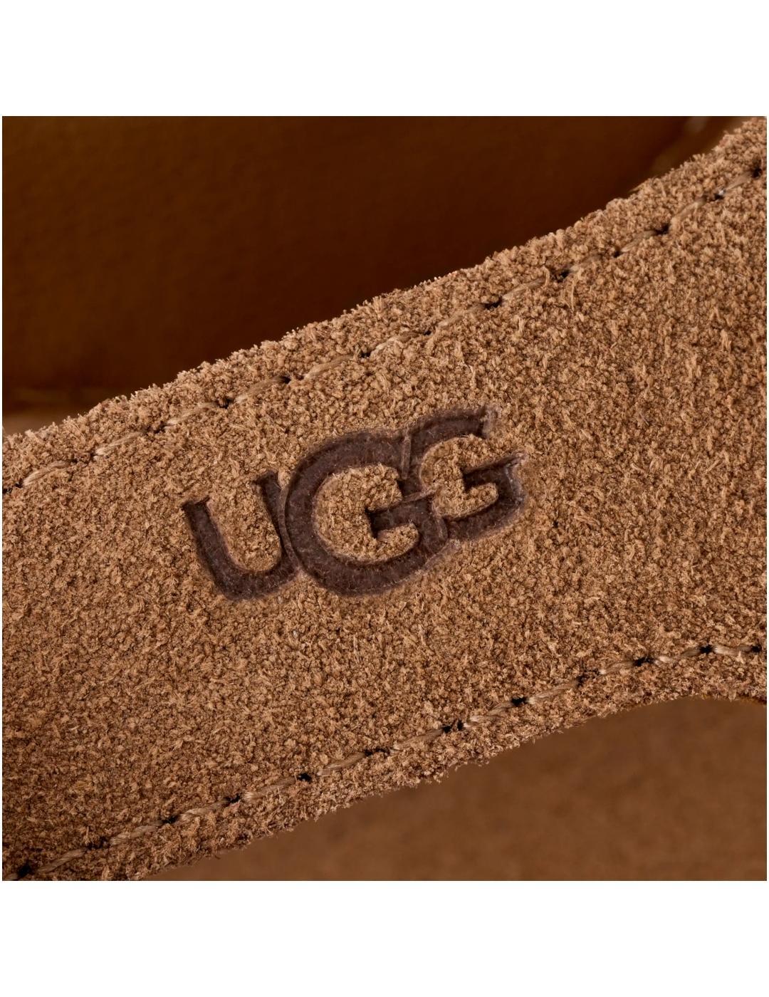 Sandalias Planas Mujer Ugg W Goldengaze Toe Post Marrón 7/7