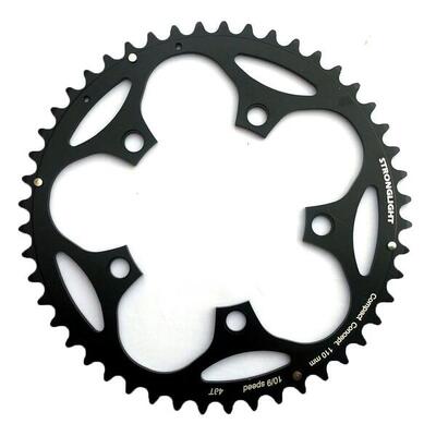 Kettingblad shimano/sram/fsa type s dural 9/10v 36t steek 110 zwart