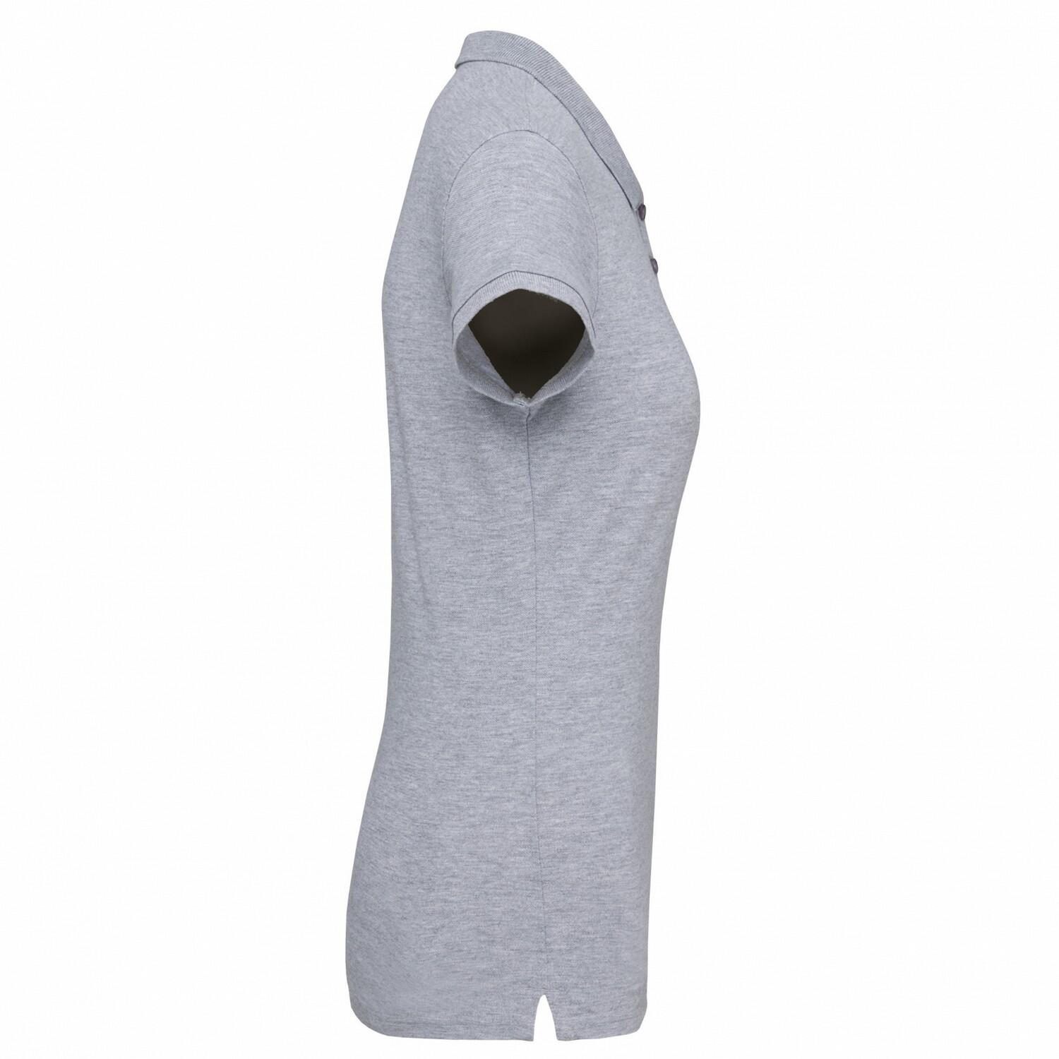 Poloshirt für Damen Hellgrau 3/3