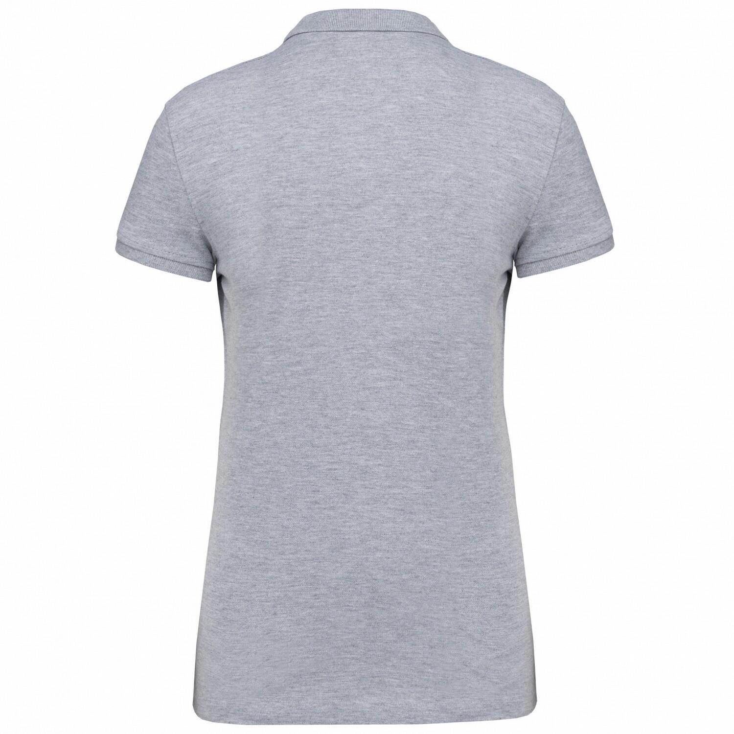 Poloshirt für Damen Hellgrau 2/3
