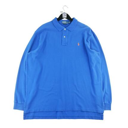 Reconditionné - Polo manches longues Homme Bleu - Excellent
