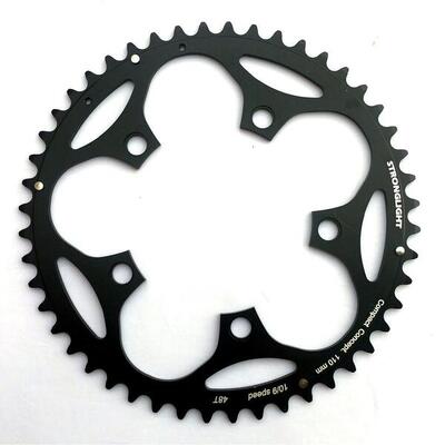 Kettingblad shimano/sram/fsa type s dural 9/10v 36t steek 110 zwart