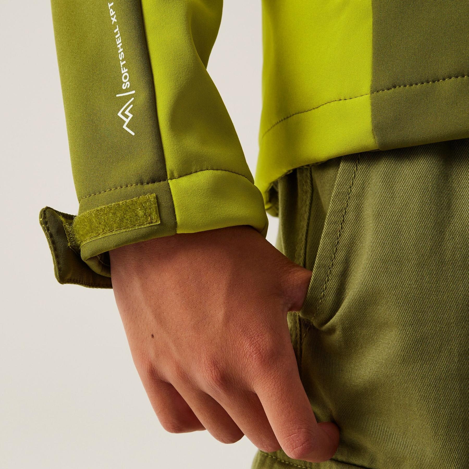 Regatta Acidity VIII Softshelljacke für Kinder mit Kapuze 7/7