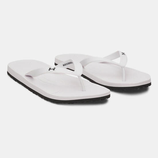 Claquettes Sandales UA Sarasota pour homme Under Armour Blanc