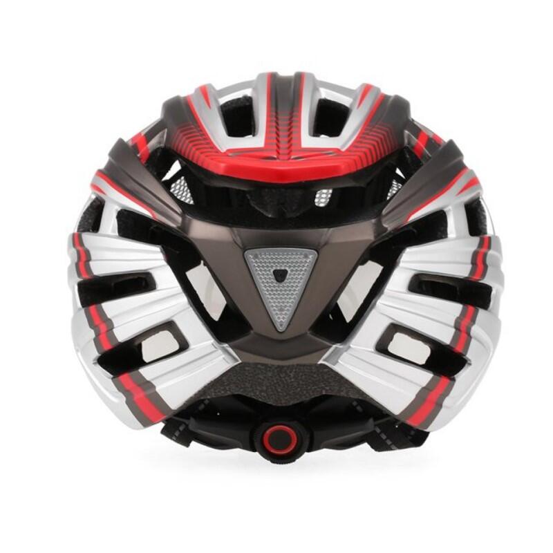 Casca protectie bicicleta, aerodinamica, viziera magnetica detasabila, stop led
