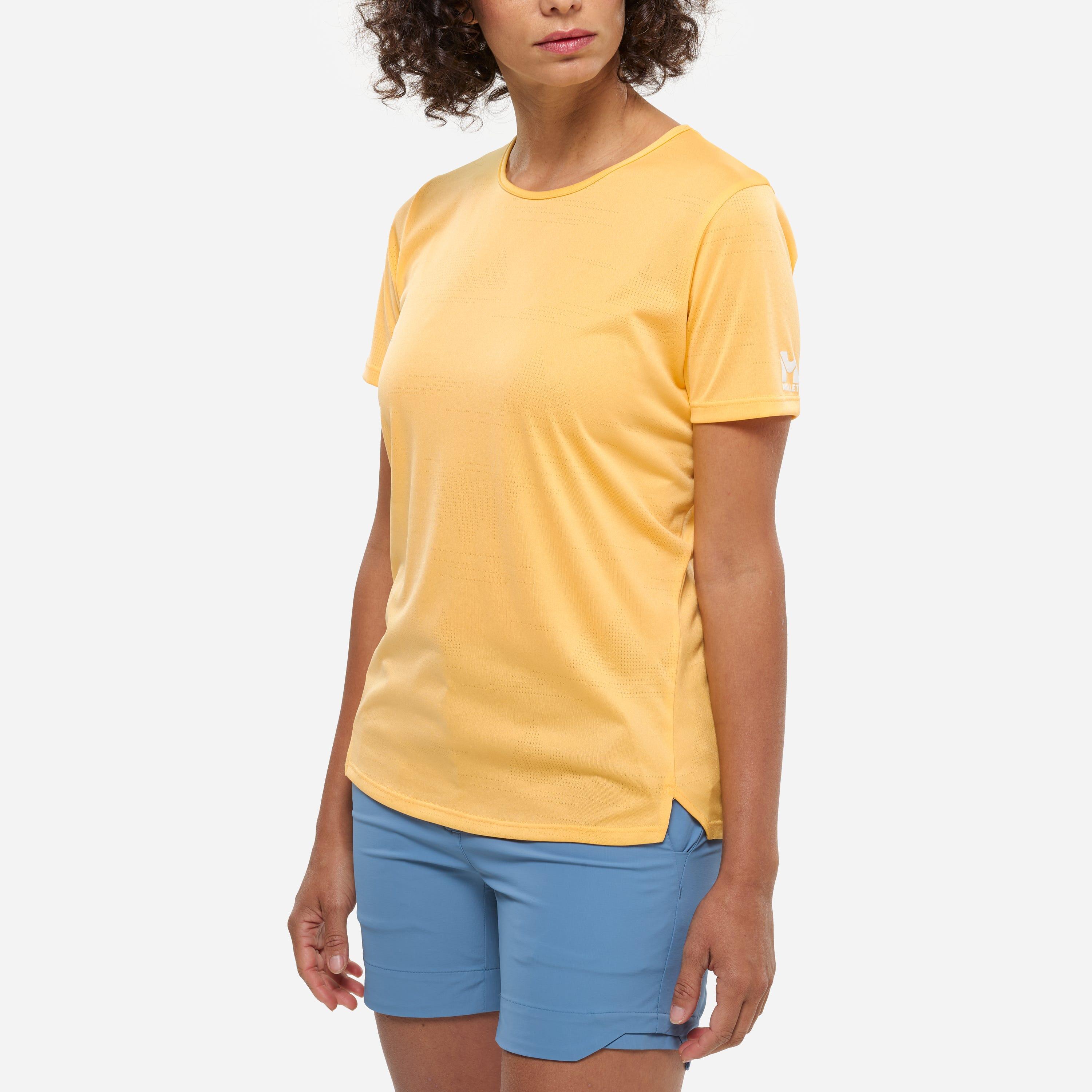 T-Shirt Randonnée - Trekking pour femme WANAKA LIGHT 3/4