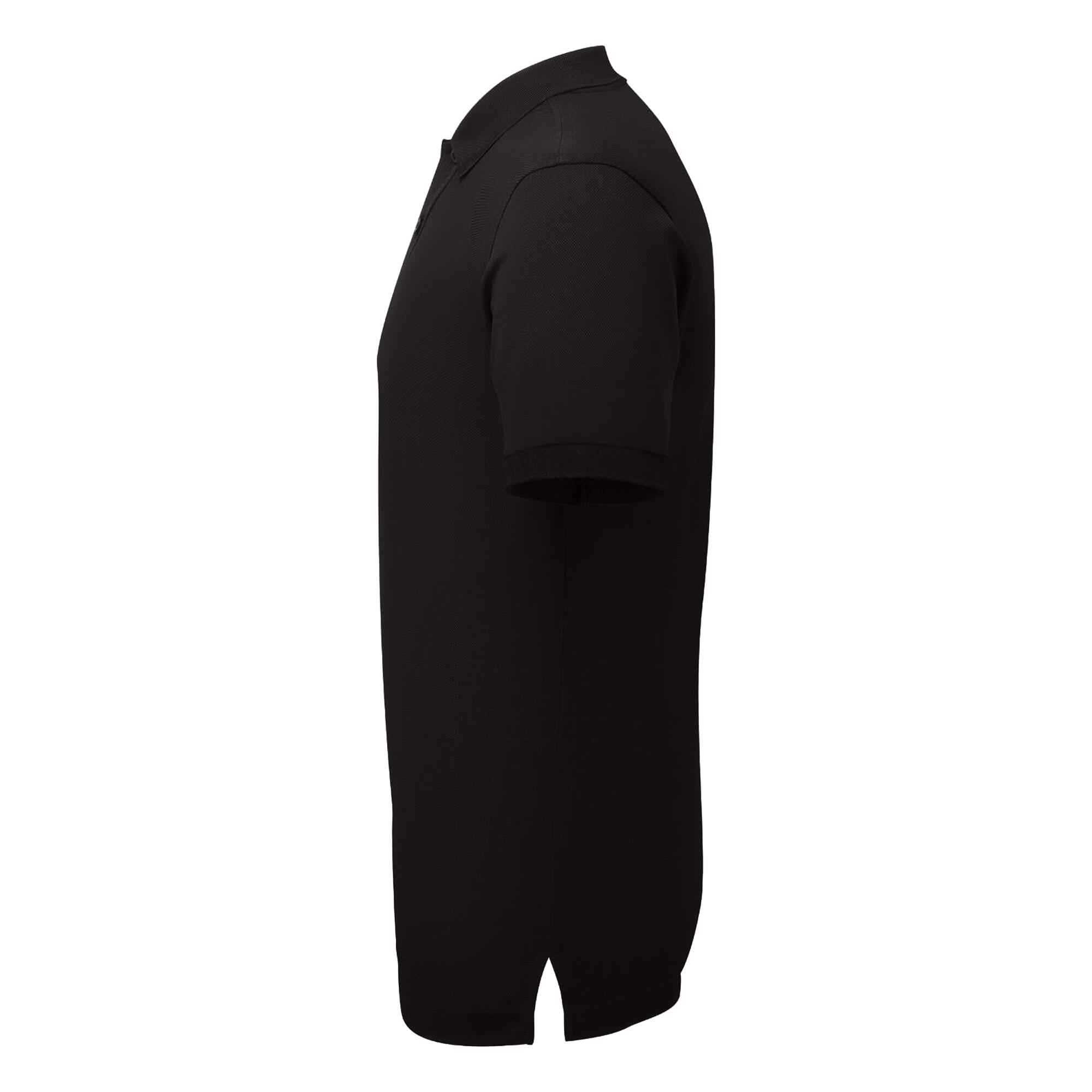 Glacier Tech Maglietta Polo Uomo Asquith & Fox Nero 3/3