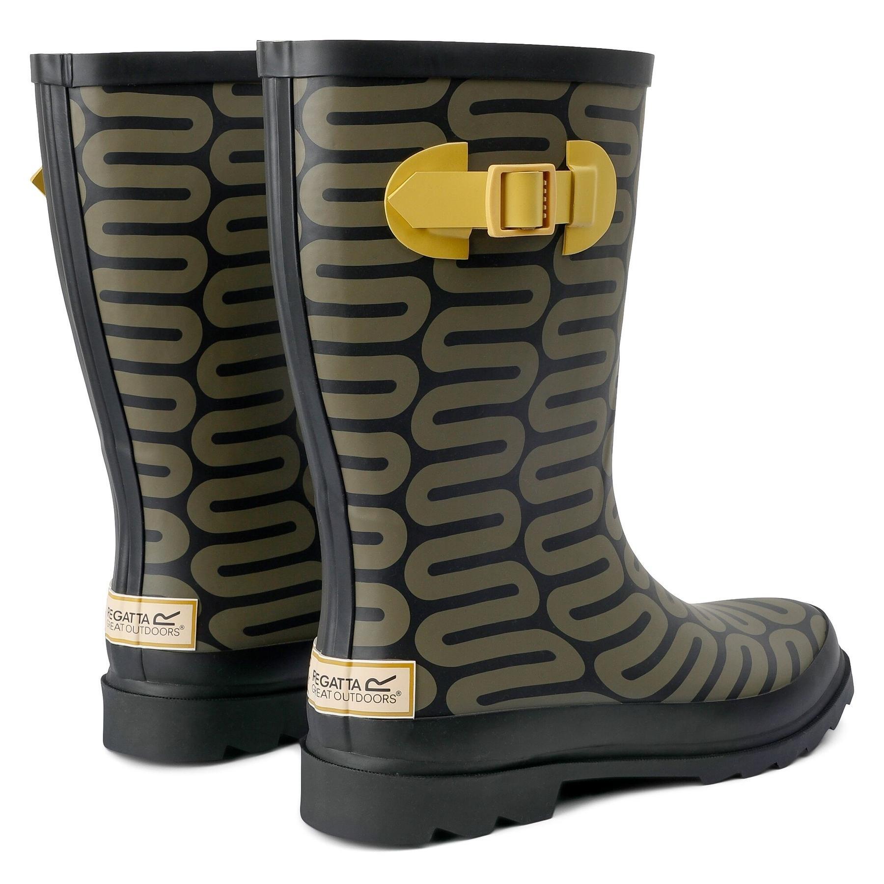 3/4 Regenstiefel Damen Regatta Orla Kiely 3/7