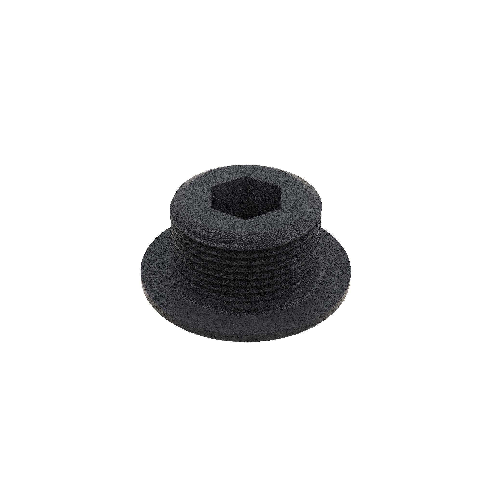 Tornillo de compresión de plástico de 18 mm para el pedalier 2/5