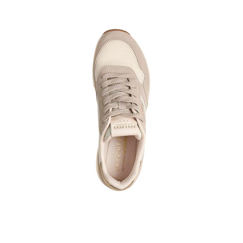 Zapatillas Femme Skechers Uno Beige 3/6