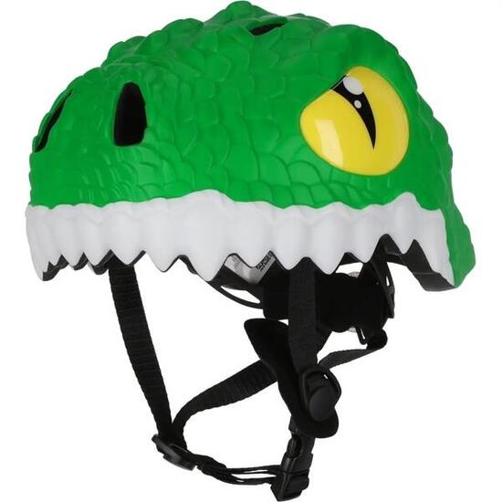 Casque avec boucle fille Crazy Safety Crocodile