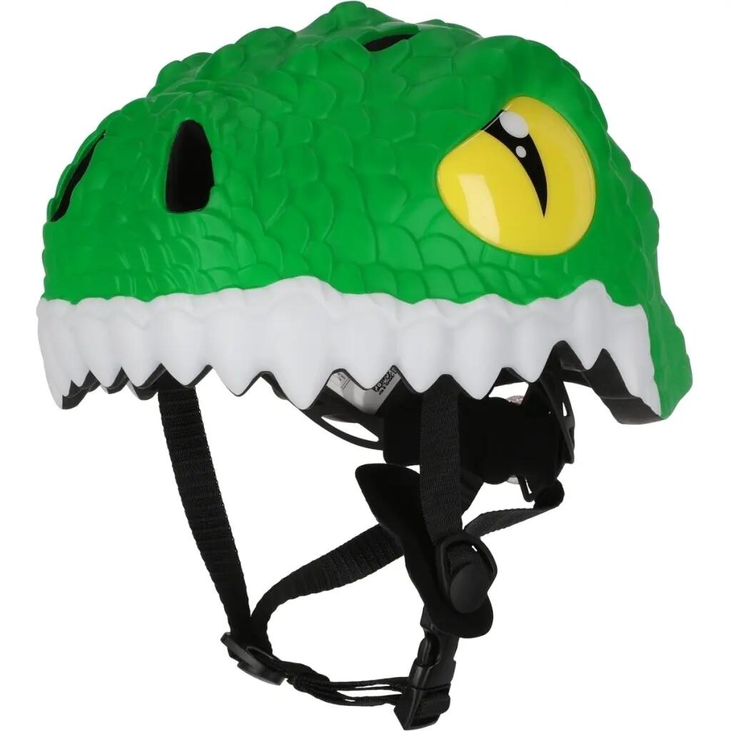 CRAZY SAFETY Dívčí helma s obručí Crazy Safety Crocodile
