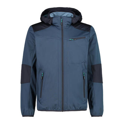 Lichte waterdichte softshell jas met capuchon cmp