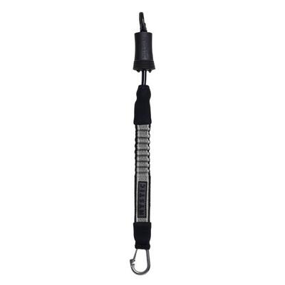 Mystic kite safety leash short - black/white