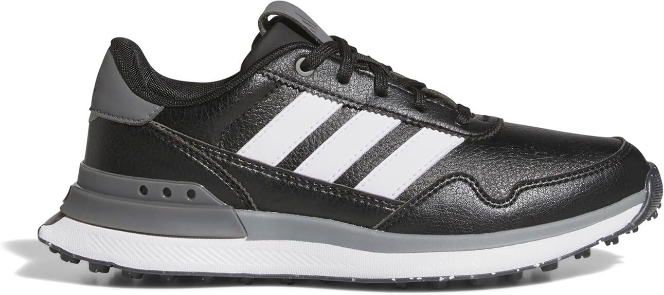 Adidas JR S2G 26, Sapatos de golfe para criança, Preto 2/7