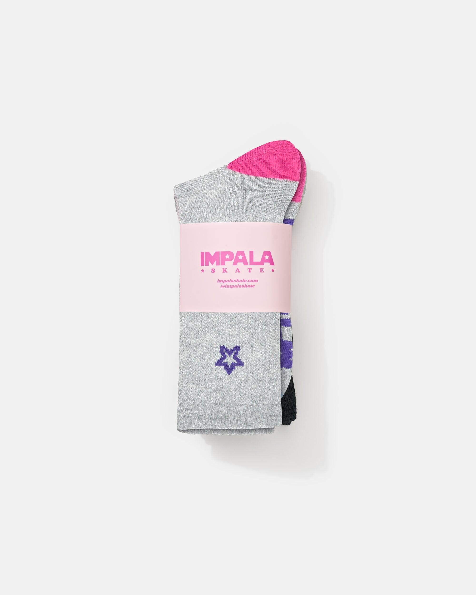 Impala Skate Socks 3 Pack - Twinkle 3/3