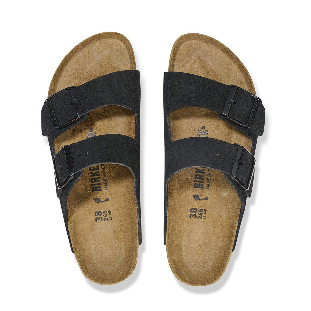 Sandale Birkenstock Arizona Cuir Suede Birkenstock 3/6