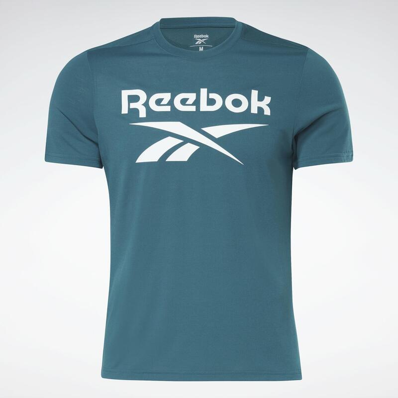 Póló Reebok Workout Ready Supremium Graphic, Zöld, Férfiak