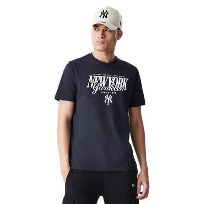 T-shirt new york yankees mlb reg script grphc
