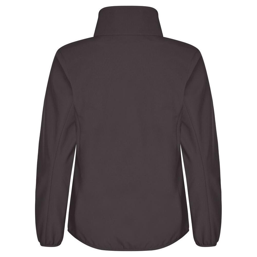"Classic" Softshelljacke für Damen Dunkelgrau 2/4