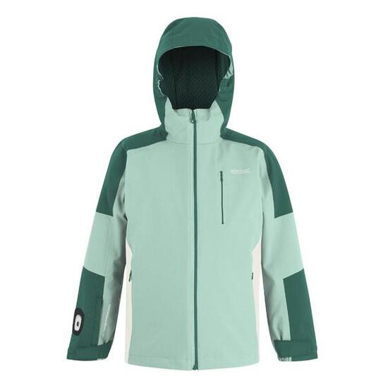 Giacca impermeabile traspirante ed elasticizzata Trekktain 3 in 1 da bambini