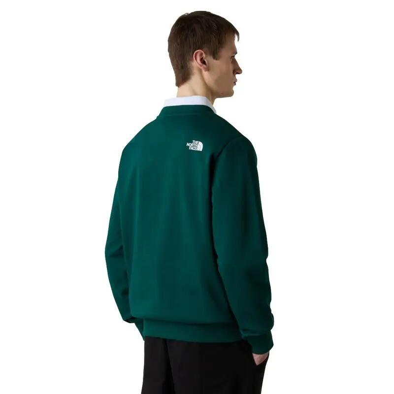 Sudadera Verde The North Face Simple Dome Hunter Green de Ajuste Cómodo 4/5